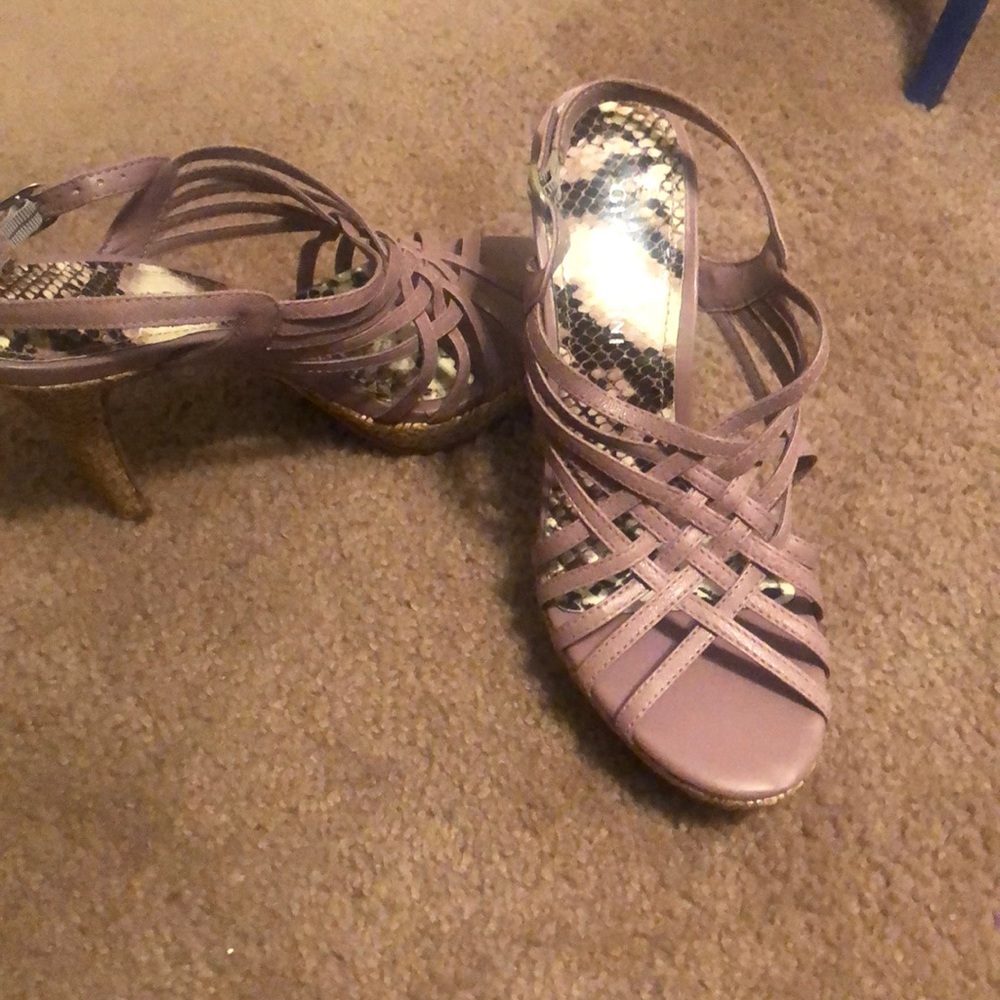 Lavender heels